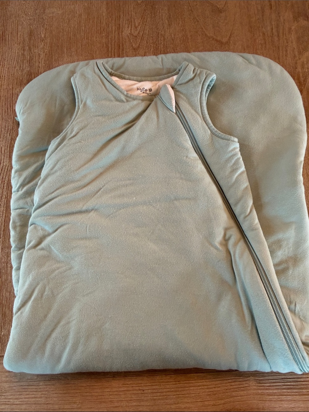 Kyte BABY Light Aqua Zippered Sleep Sack